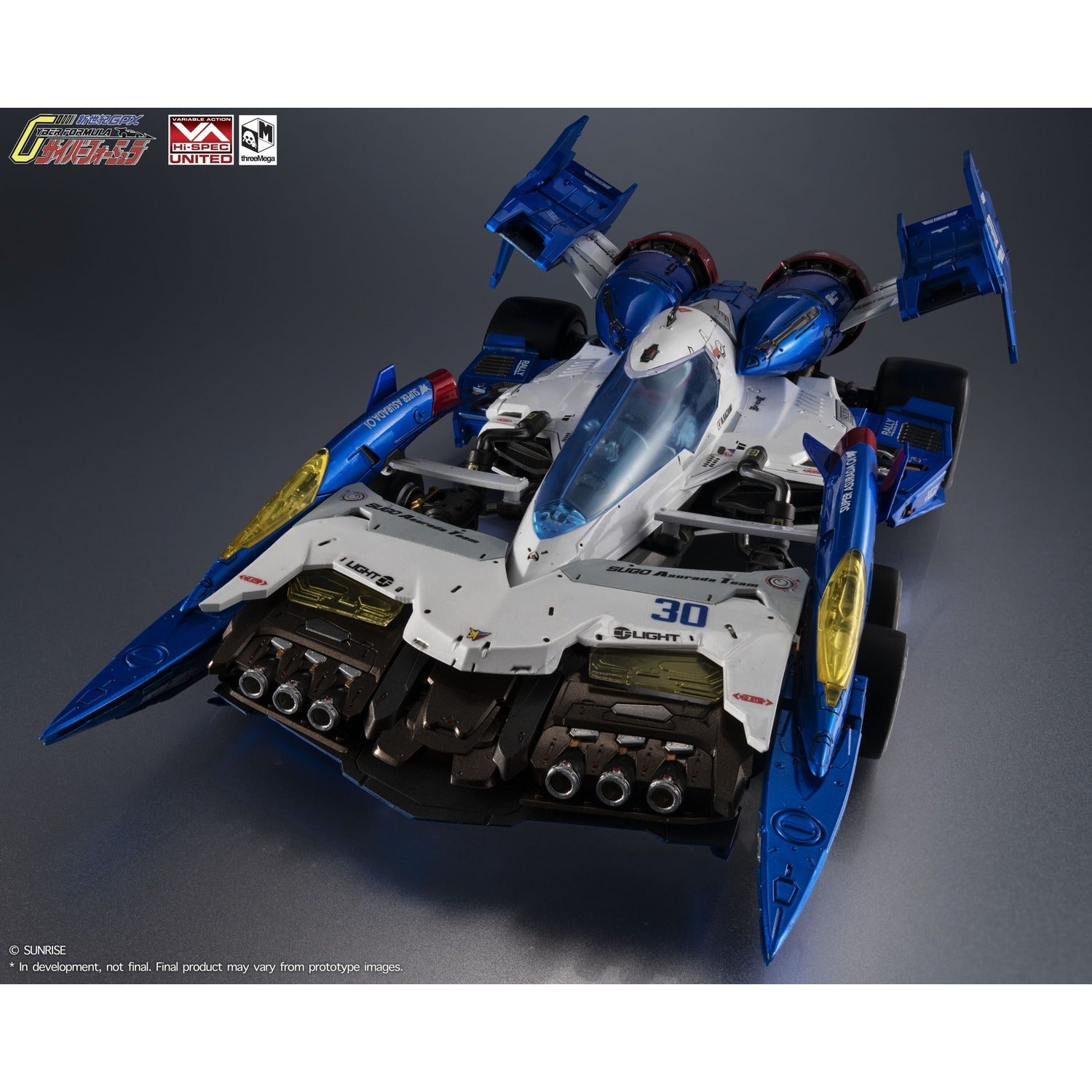 《預訂已截單》threeMega 高智能方程式VARIABLE ACTION Hi-SPEC UNITED《高智能方程式》超級雷神01《2026年第二季發售》