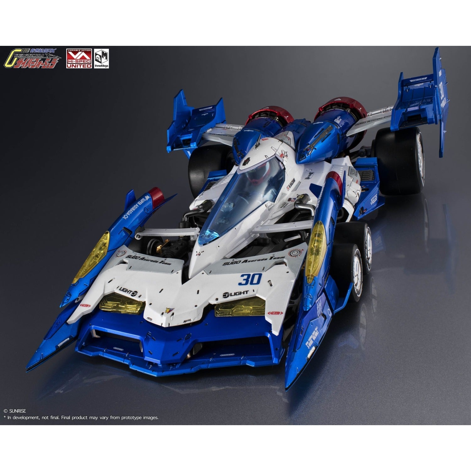 《預訂已截單》threeMega 高智能方程式VARIABLE ACTION Hi-SPEC UNITED《高智能方程式》超級雷神01《2026年第二季發售》