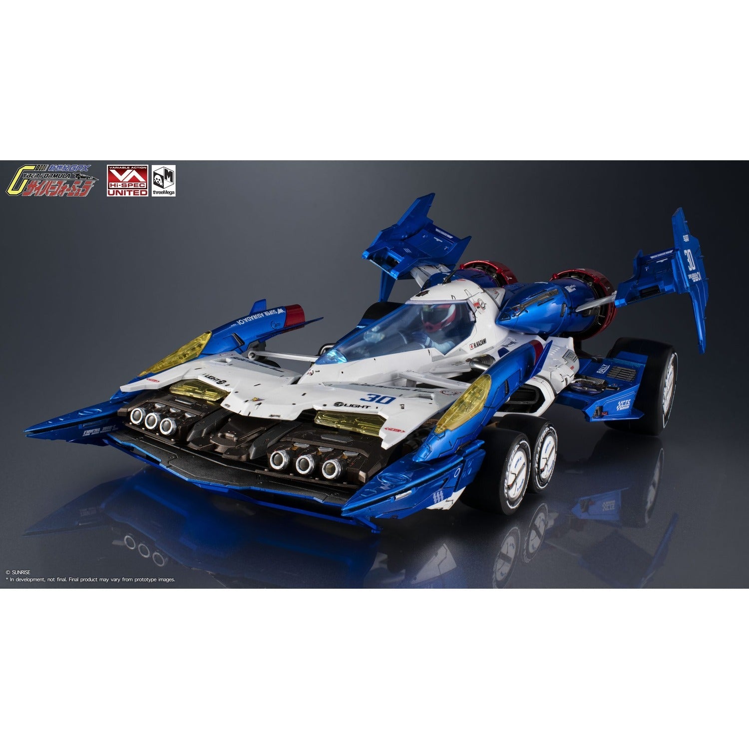 《預訂已截單》threeMega 高智能方程式VARIABLE ACTION Hi-SPEC UNITED《高智能方程式》超級雷神01《2026年第二季發售》