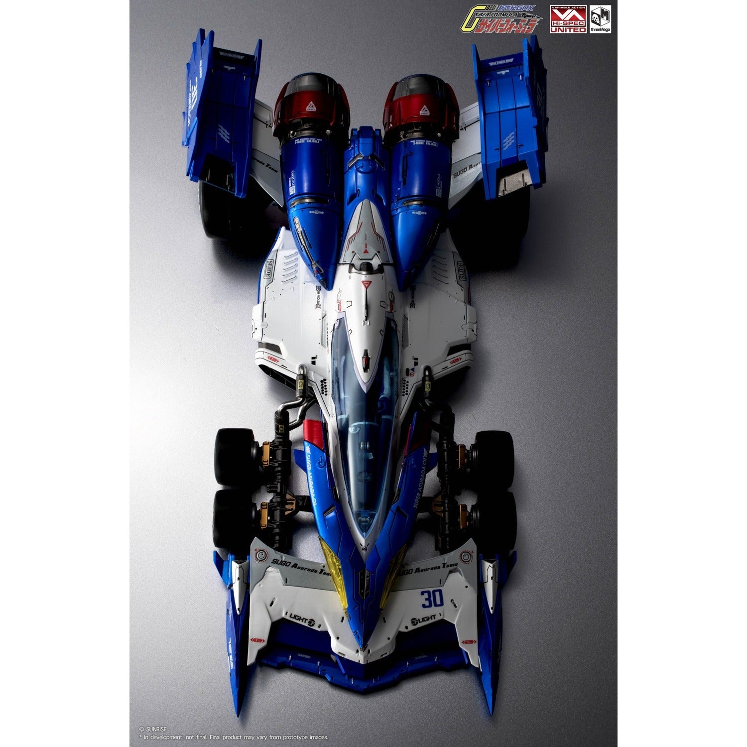 《預訂已截單》threeMega 高智能方程式VARIABLE ACTION Hi-SPEC UNITED《高智能方程式》超級雷神01《2026年第二季發售》