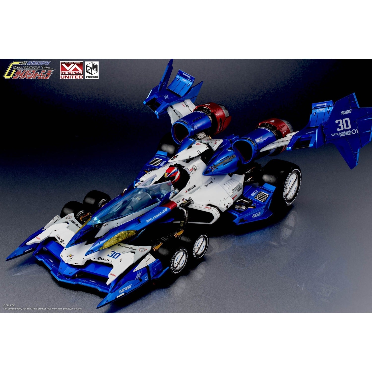 《預訂已截單》threeMega 高智能方程式VARIABLE ACTION Hi-SPEC UNITED《高智能方程式》超級雷神01《2026年第二季發售》
