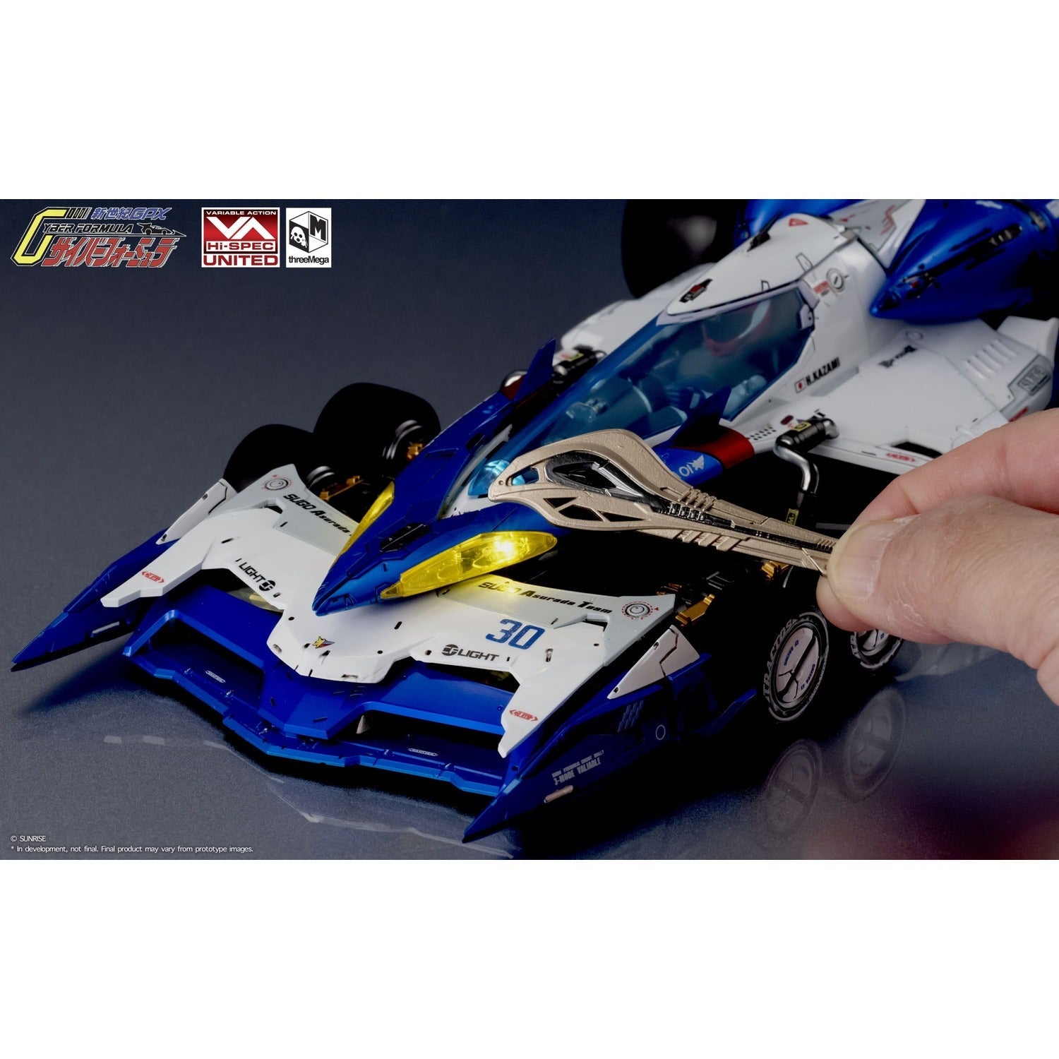 《預訂已截單》threeMega 高智能方程式VARIABLE ACTION Hi-SPEC UNITED《高智能方程式》超級雷神01《2026年第二季發售》