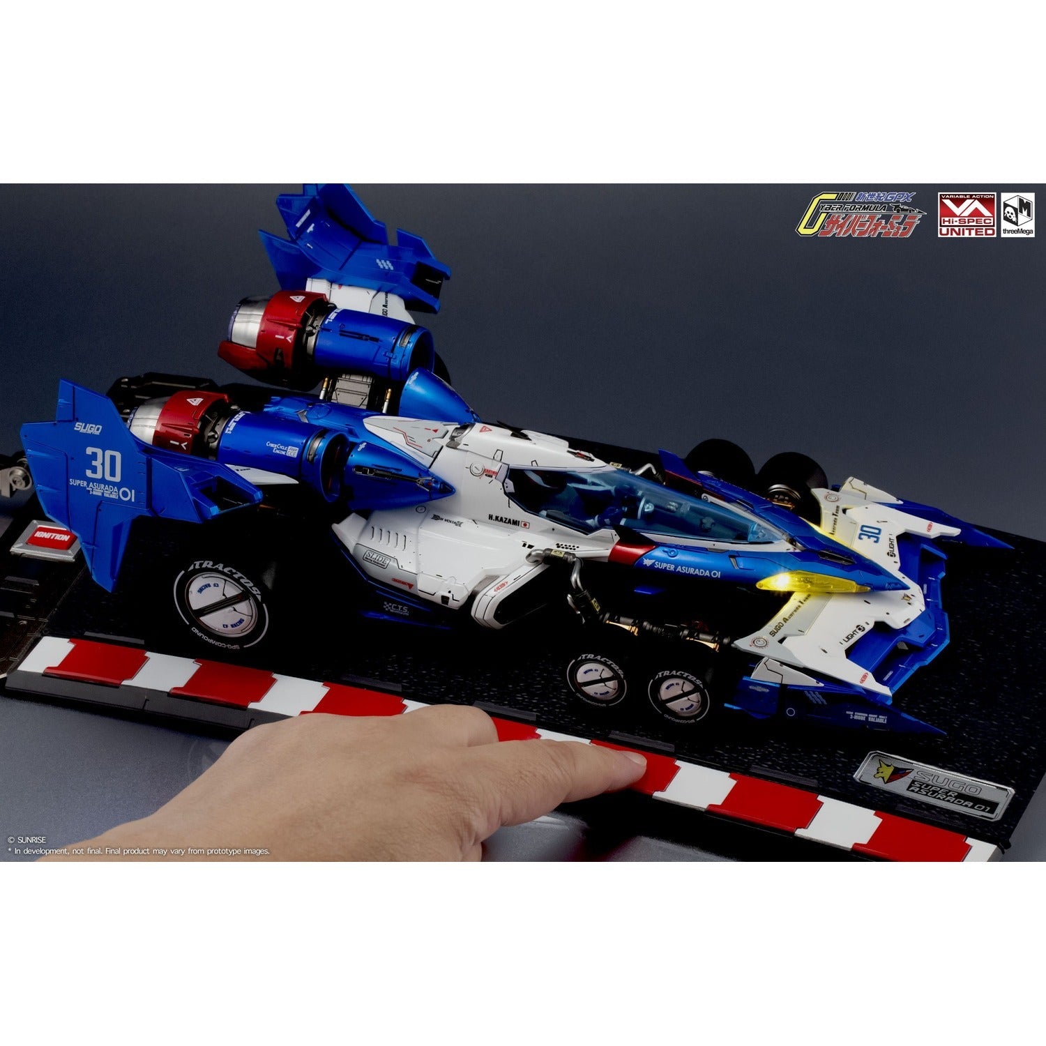 《預訂已截單》threeMega 高智能方程式VARIABLE ACTION Hi-SPEC UNITED《高智能方程式》超級雷神01《2026年第二季發售》
