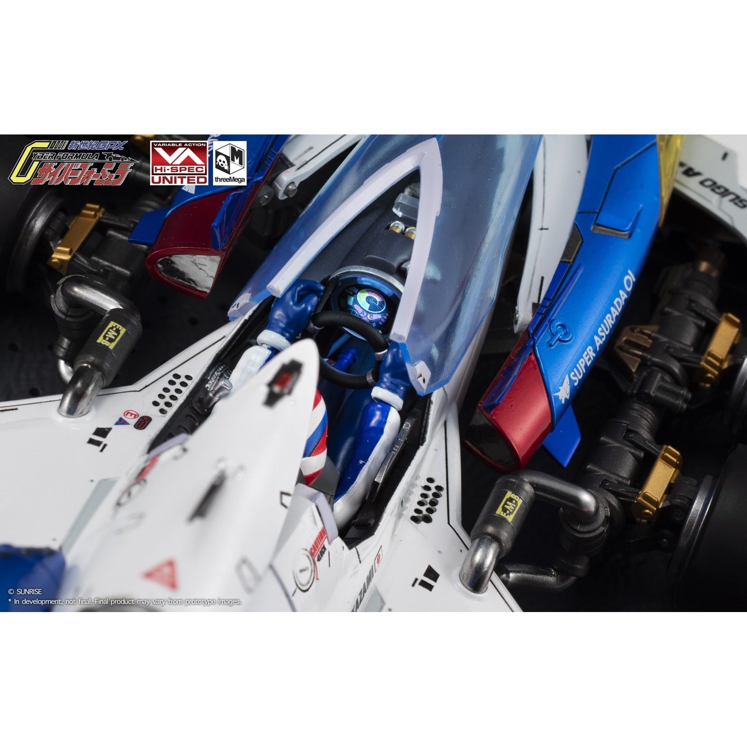 《預訂已截單》threeMega 高智能方程式VARIABLE ACTION Hi-SPEC UNITED《高智能方程式》超級雷神01《2026年第二季發售》