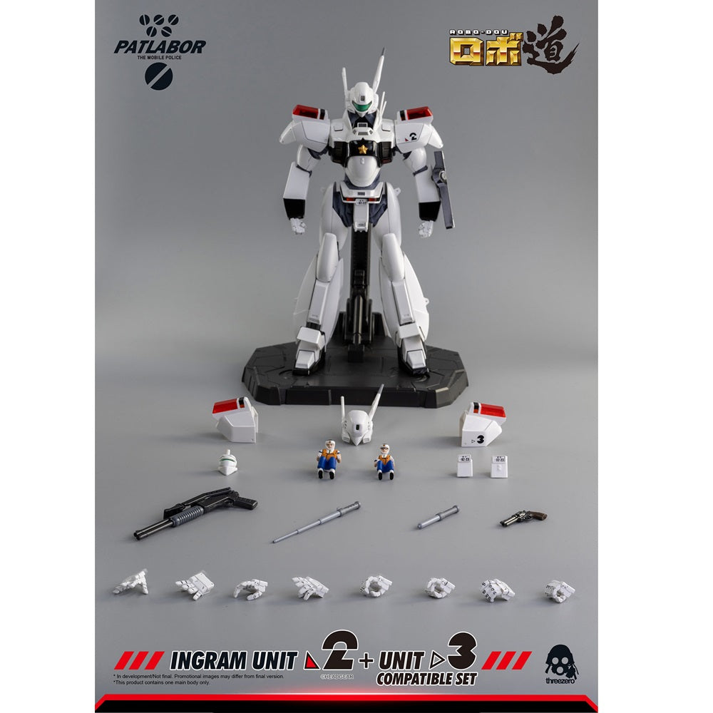 Threezero ROBO-DOU 《機動警察》英格倫 2號機+3號機兼容套裝