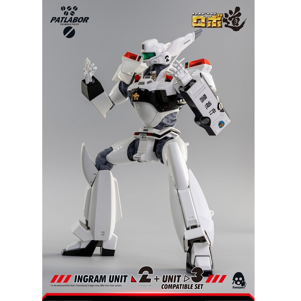 Threezero ROBO-DOU 《機動警察》英格倫 2號機+3號機兼容套裝