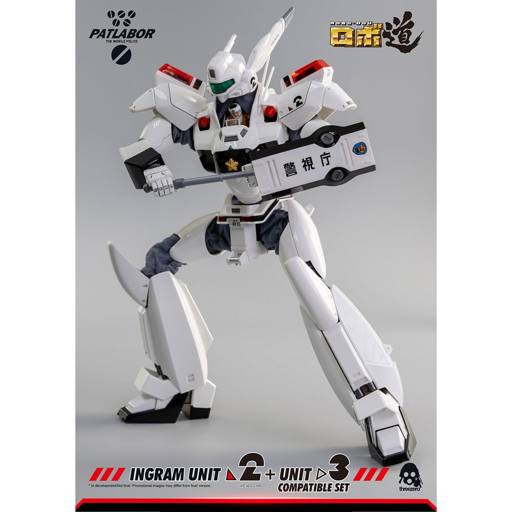 Threezero ROBO-DOU 《機動警察》英格倫 2號機+3號機兼容套裝