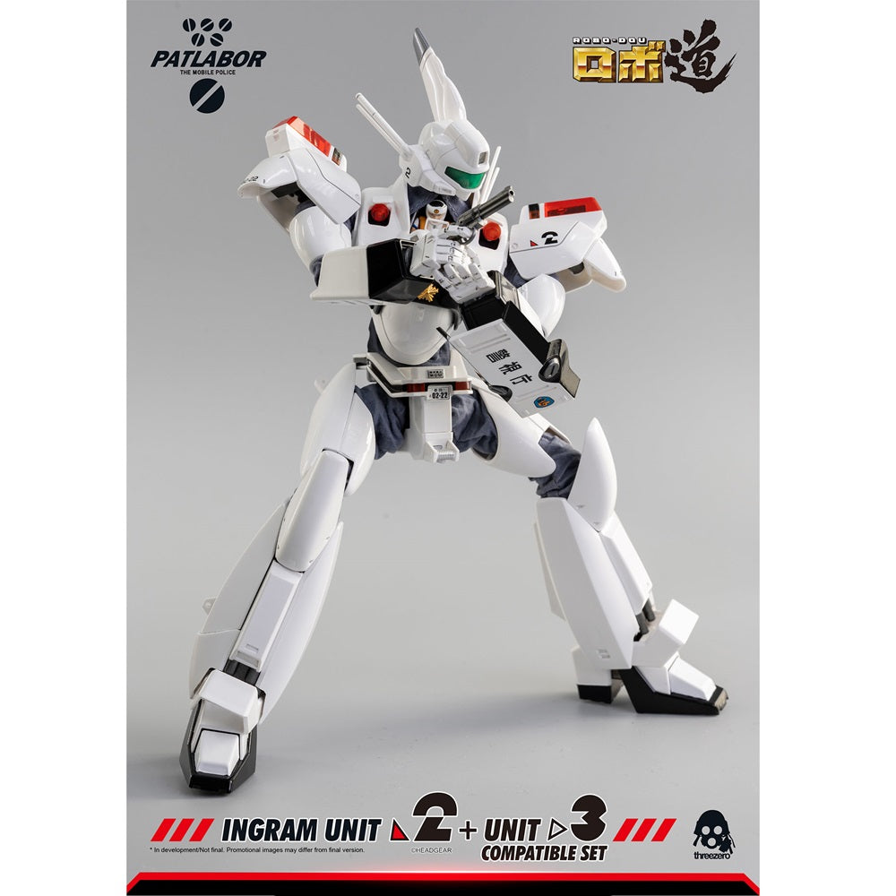 Threezero ROBO-DOU 《機動警察》英格倫 2號機+3號機兼容套裝