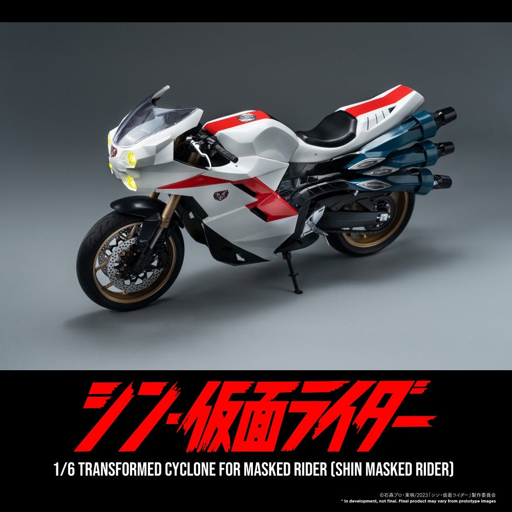 《預訂已截單》threezero FigZero 1/6 幪面超人電單車「旋風號」《2023年第4季發售》