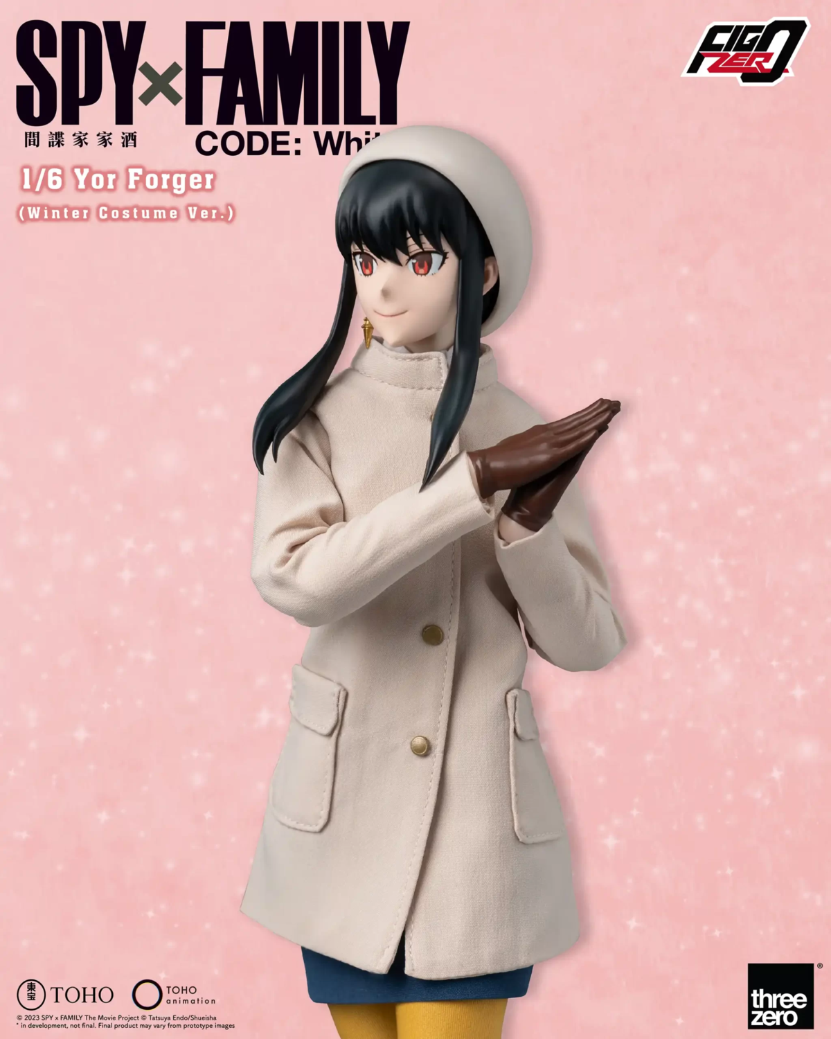 《預訂已截單》threezero 《劇場版 SPY×FAMILY CODE: White》FigZero 1/6 約兒‧佛傑(冬季服裝版)《2024年第三季發售》