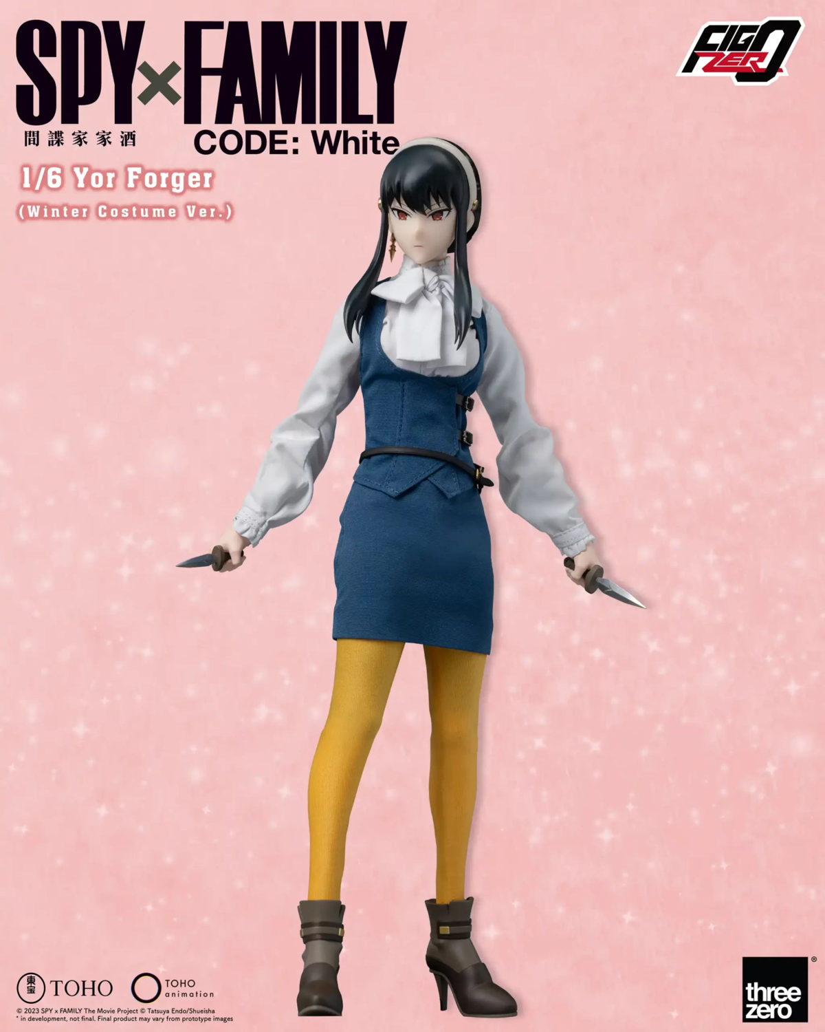 《預訂已截單》threezero 《劇場版 SPY×FAMILY CODE: White》FigZero 1/6 約兒‧佛傑(冬季服裝版)《2024年第三季發售》