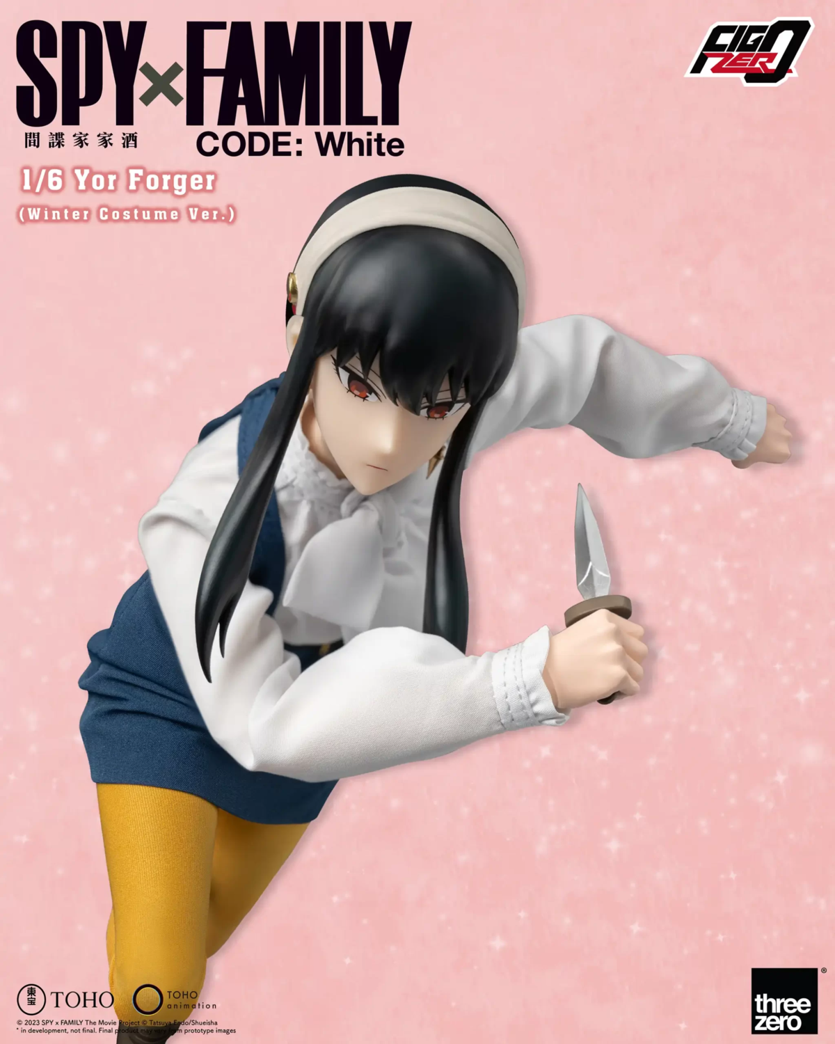 《預訂已截單》threezero 《劇場版 SPY×FAMILY CODE: White》FigZero 1/6 約兒‧佛傑(冬季服裝版)《2024年第三季發售》