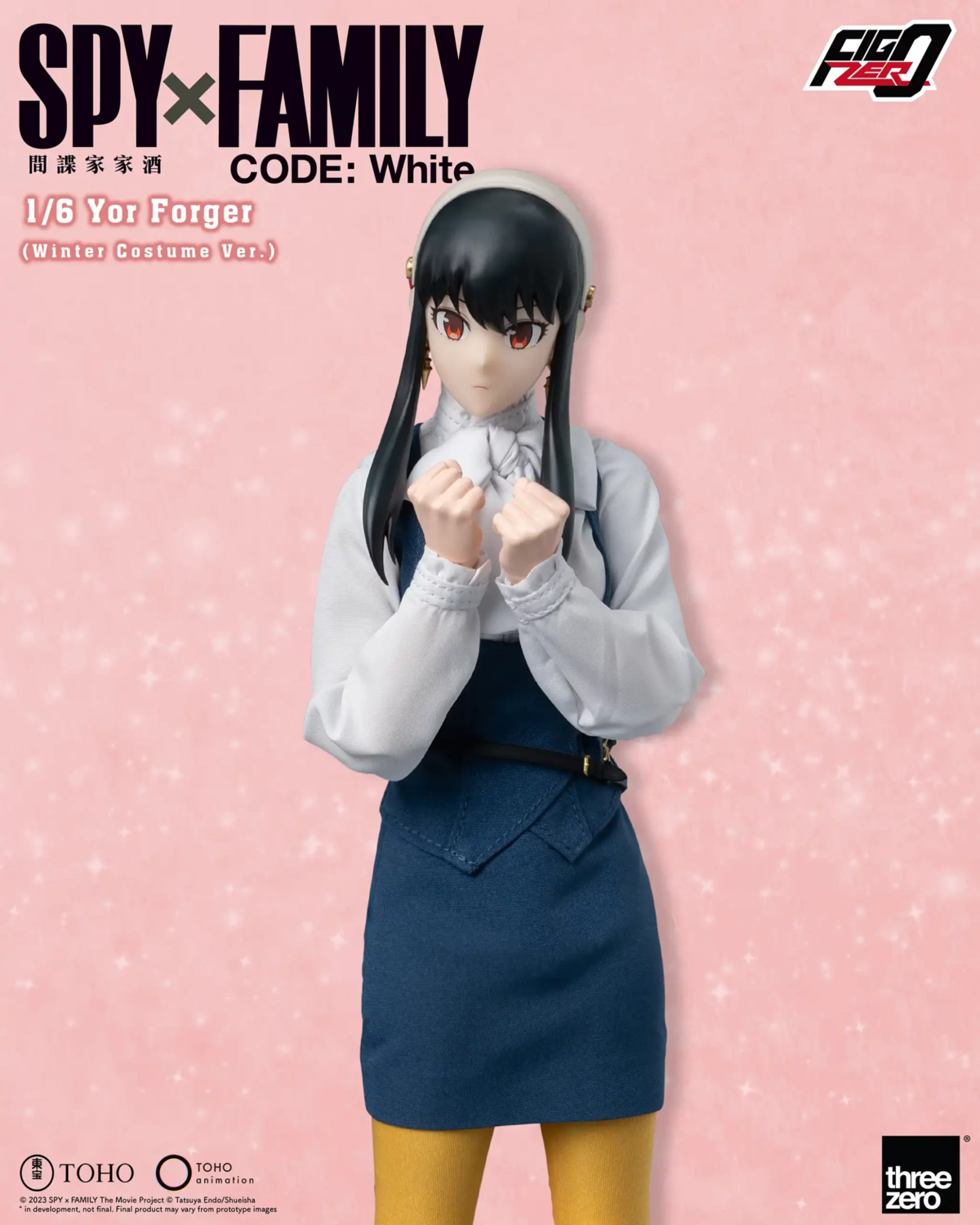 《預訂已截單》threezero 《劇場版 SPY×FAMILY CODE: White》FigZero 1/6 約兒‧佛傑(冬季服裝版)《2024年第三季發售》