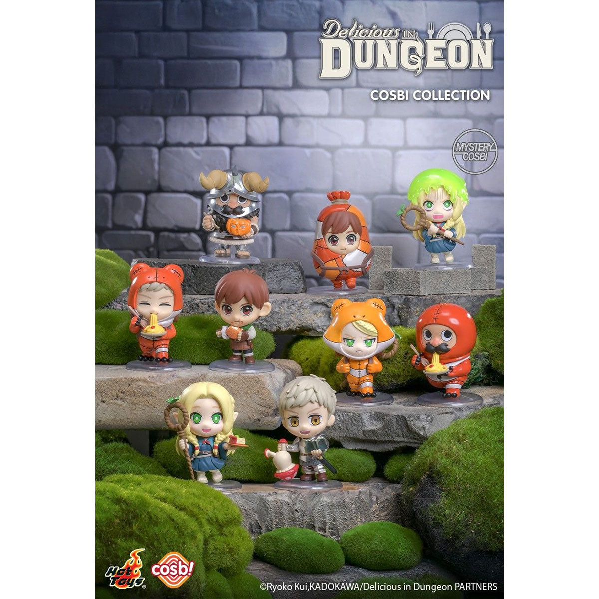 Hot Toys《迷宮飯》COSBI 盲盒迷你人偶盲抽1個(共9款)