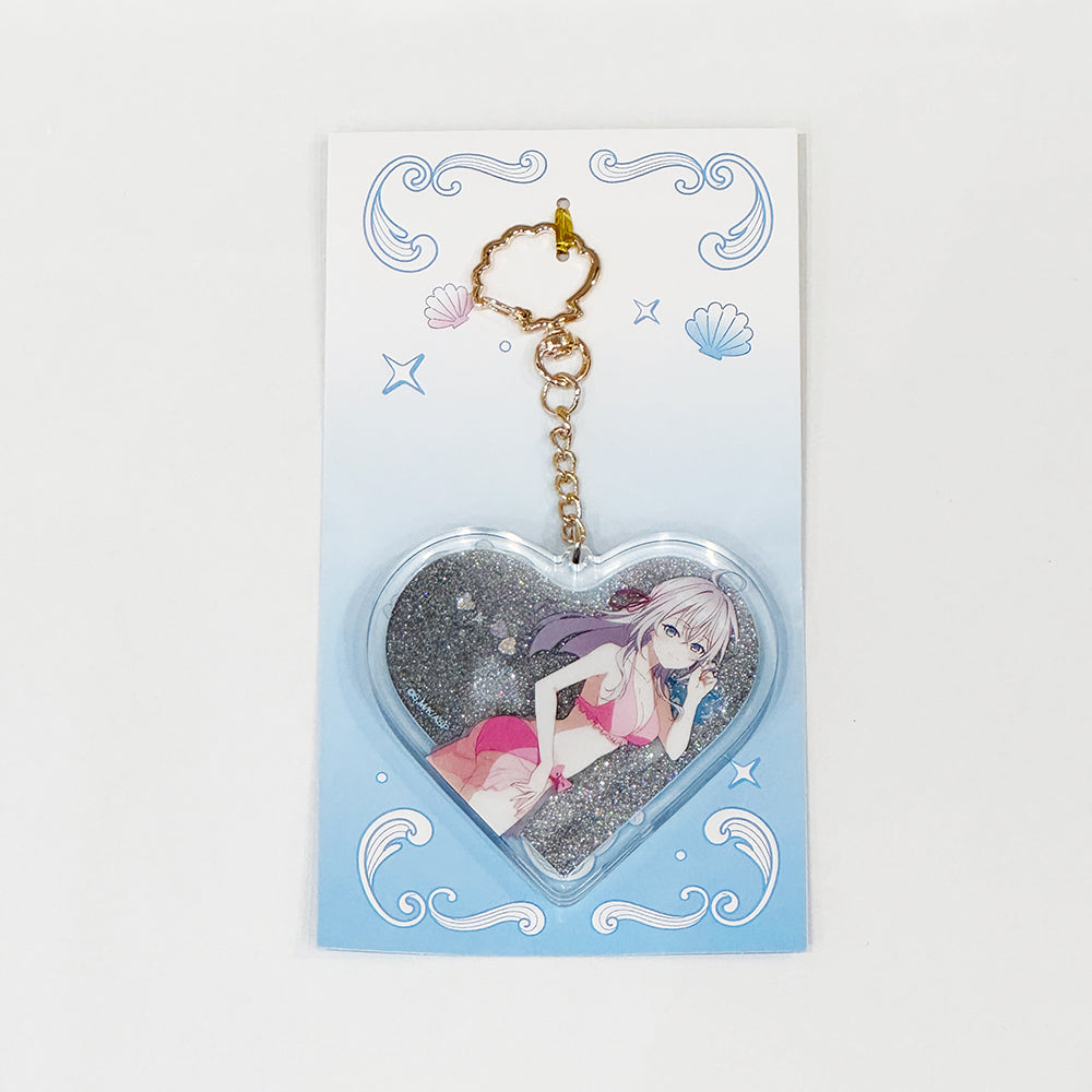 不時輕聲地以俄語遮羞的鄰座艾莉同學 流沙壓克力匙扣 艾莉莎