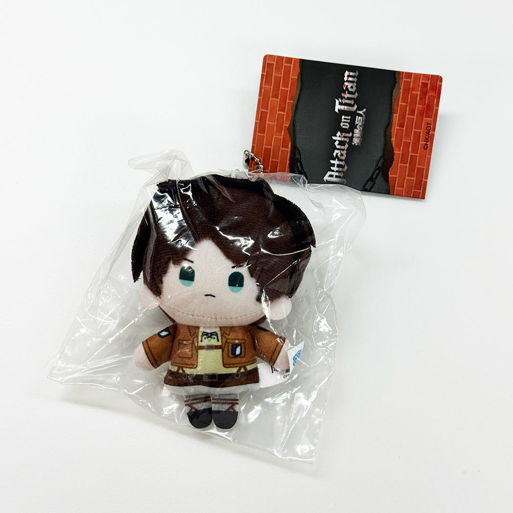 進撃的巨人 迷你毛公仔掛件 艾倫