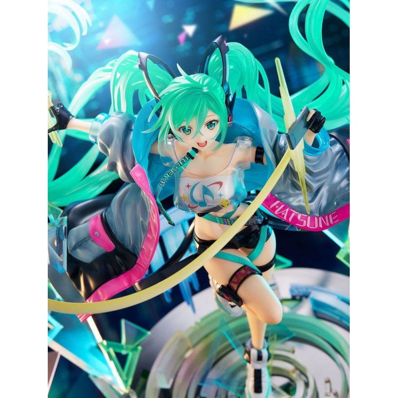 SHIBUYA SCRAMBLE FIGURE 《世界計劃 繽紛舞台!feat.初音未來》1/7 比例人像 初音未來 -RAGE 世界計劃 2020 Ver.-