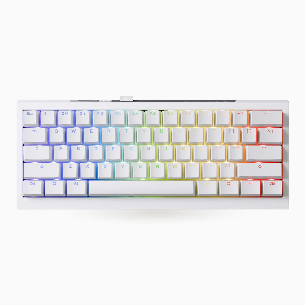Ducky One X Wireless 2.4GHz/Bluetooth/Wired 61 keys RGB 電感軸 機械鍵盤