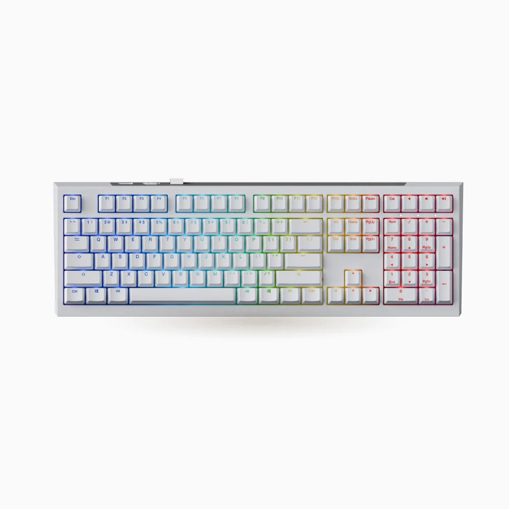 Ducky One X Wireless 2.4GHz/Bluetooth/Wired 108 keys RGB 電感軸 機械鍵盤