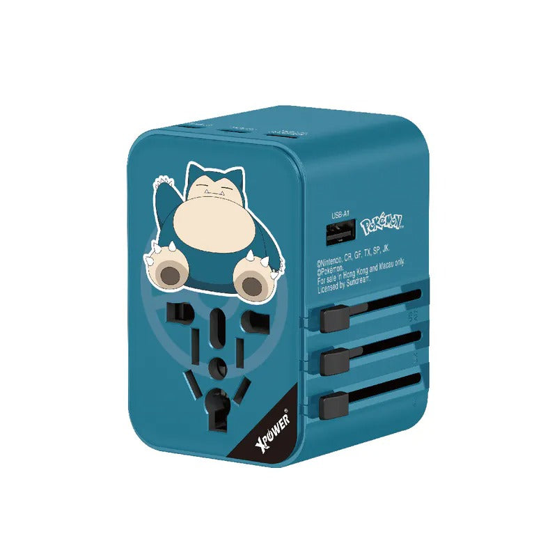 XPower《Pokemon》TA45B 45W 6輸出 PD3.0/PPS旅行充電器 卡比獸