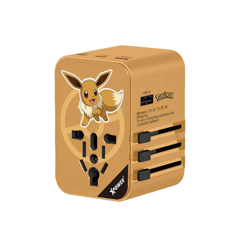 XPower《Pokemon》TA45B 45W 6輸出 PD3.0/PPS旅行充電器 伊布