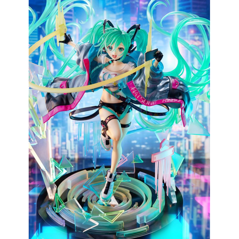 SHIBUYA SCRAMBLE FIGURE 《世界計劃 繽紛舞台!feat.初音未來》1/7 比例人像 初音未來 -RAGE 世界計劃 2020 Ver.-