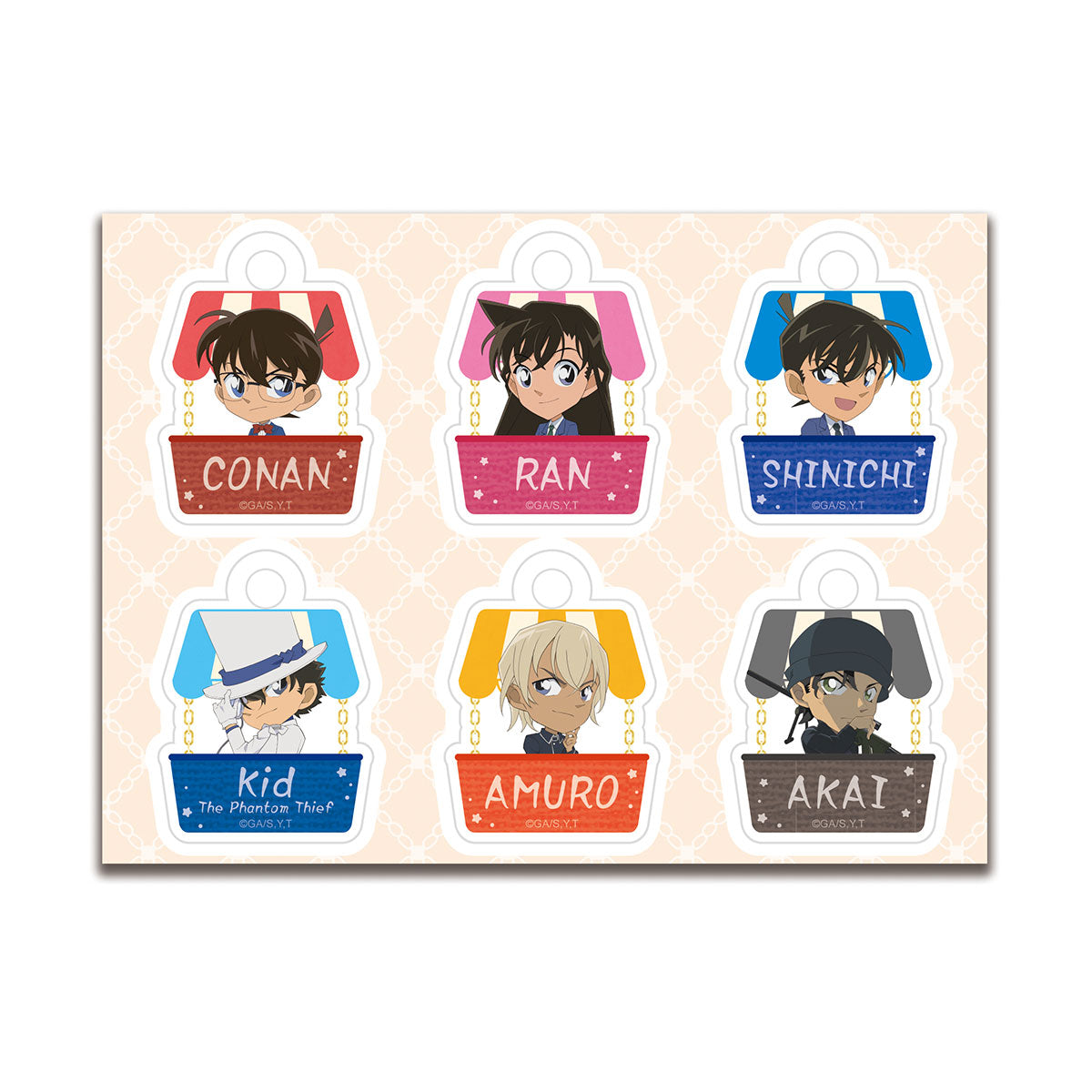 名偵探柯南 壓克力摩天輪場景組補充包 精品 Microworks Online Store