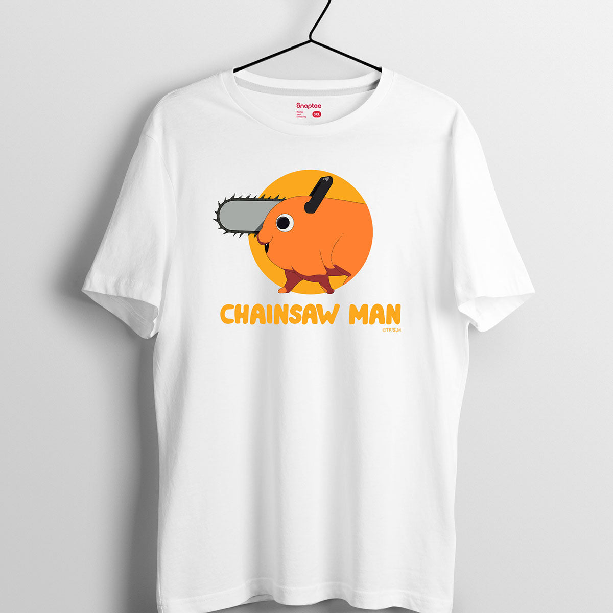 鏈鋸人 T-Shirt 波奇塔側面 白色