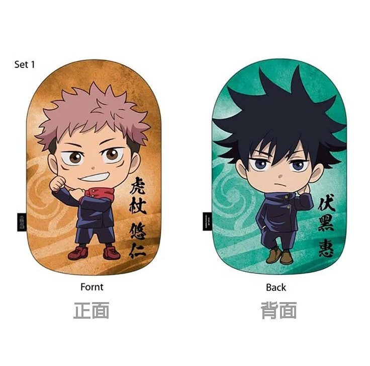 咒術迴戰 人物Q版雙面抱枕 - 虎杖及伏黑 生活家品 Microworks Online Store
