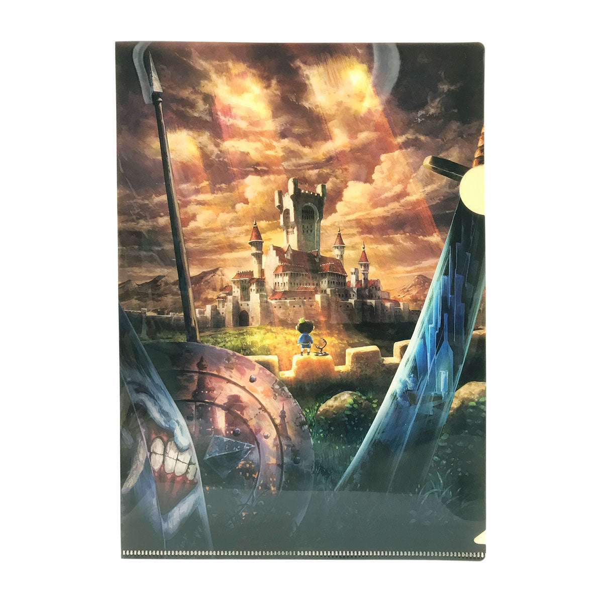 國王排名 A4文件夾 城堡 文具 Microworks Online Store