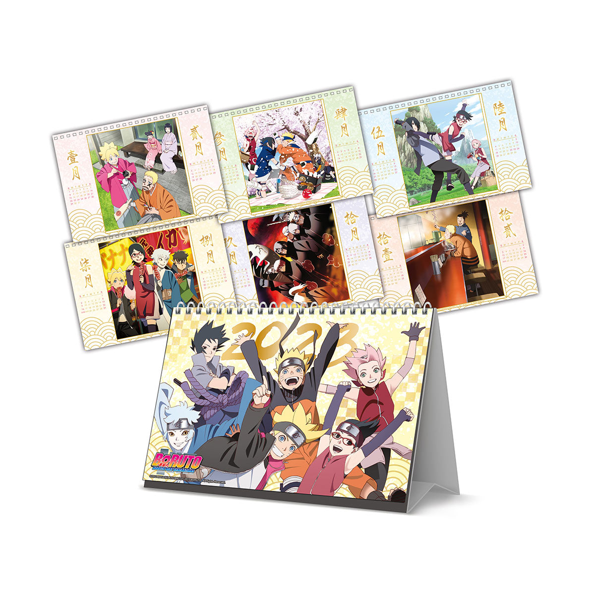 火影忍者動畫20周年 三角桌曆 2023年 生活家品 Microworks Online Store