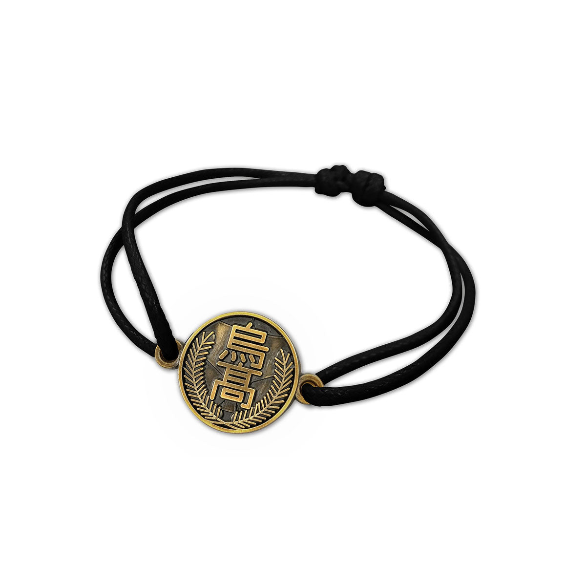 排球少年!! 金屬校徽手鏈 金色 精品 Microworks Online Store