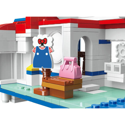 Qman Keeppley Hello Kitty 摩登時裝店 造形積木