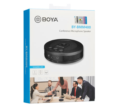 BOYA Conference Microphone BMM400 會議專用收音咪(配有揚聲器) 採訪/會議咪高風 Microworks Online Store