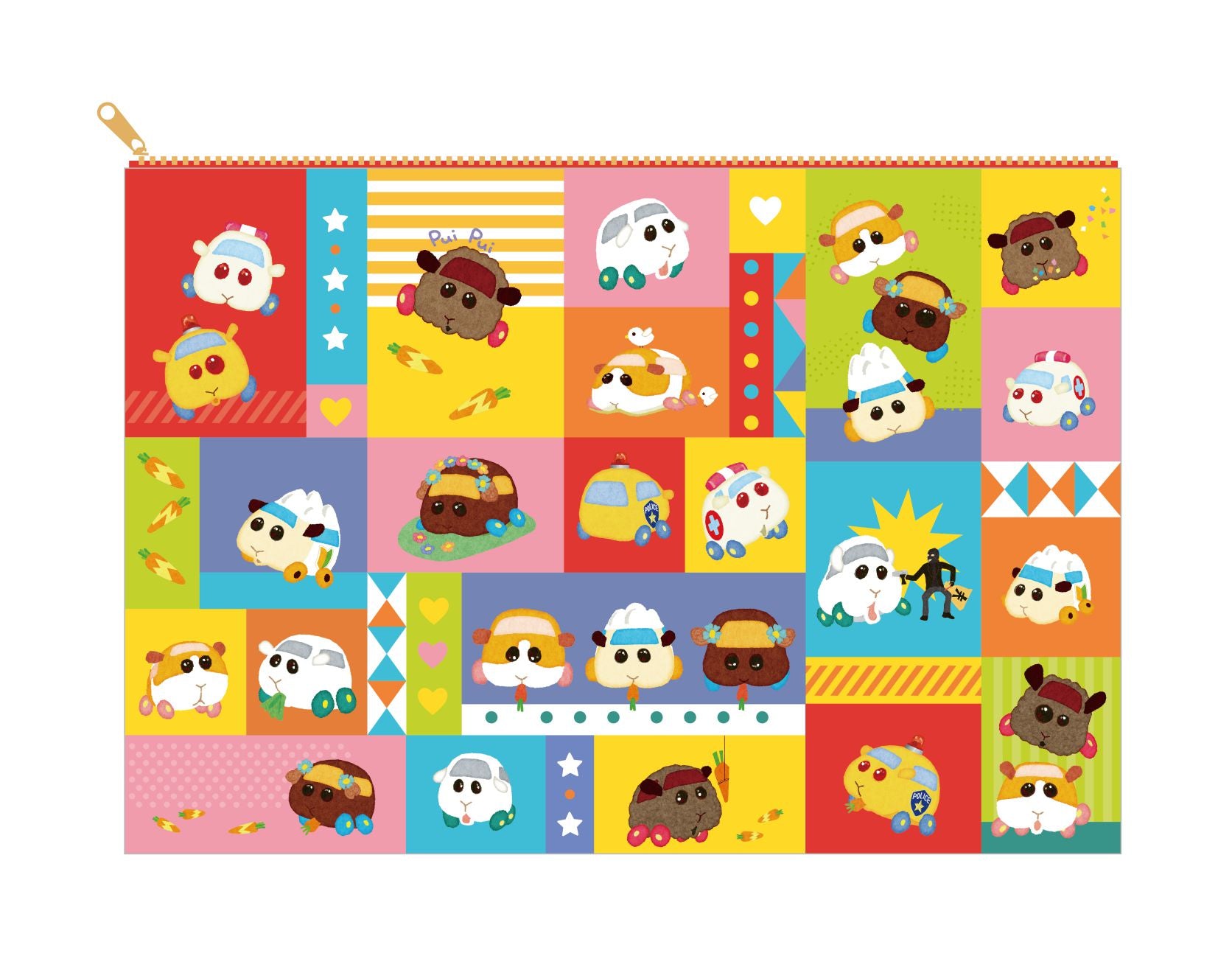 Pui Pui 天竺鼠車車 收納包 生活家品 Microworks Online Store