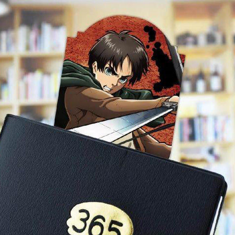 進擊的巨人 書籤(2入) A款(里維) - Microworks Online Store