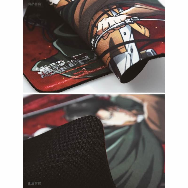 進擊的巨人 電競滑鼠墊 A款(里維) - Microworks Online Store