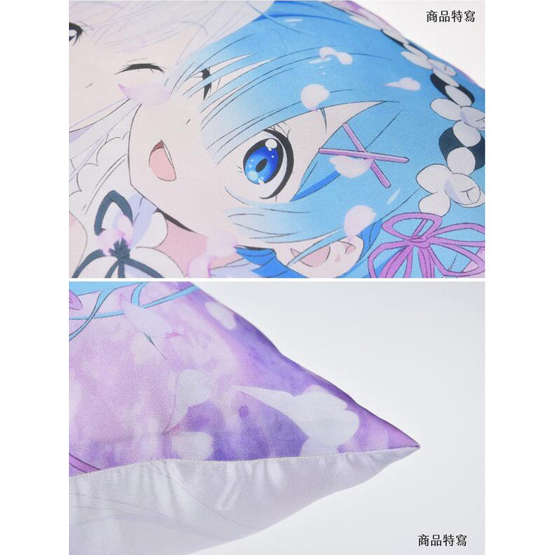 從零開始 抱枕(全彩45×45) D款 愛蜜莉雅+雷姆 生活家品 Microworks Online Store