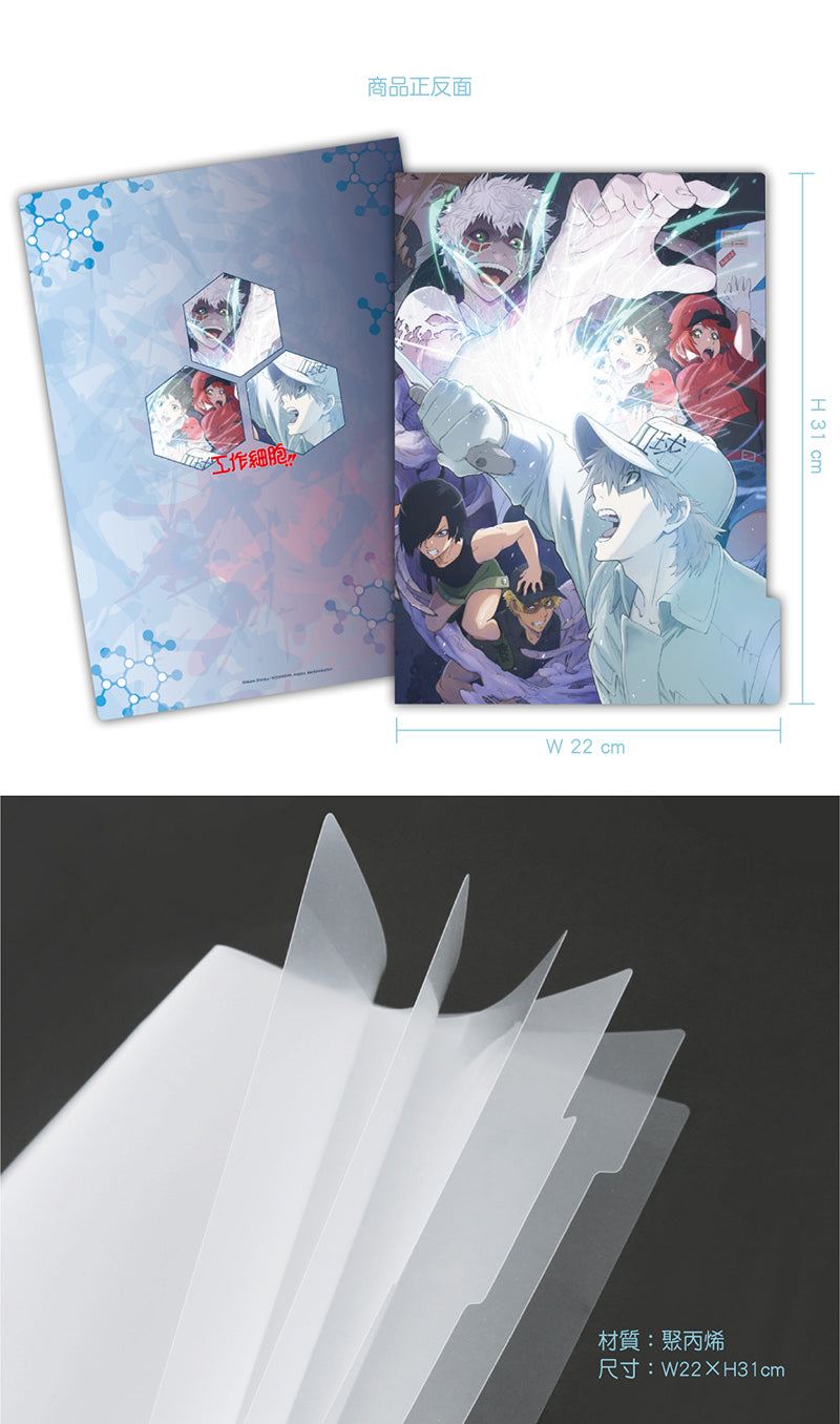 工作細胞 五層A4文件夾 A款 綜合 文具 Microworks Online Store