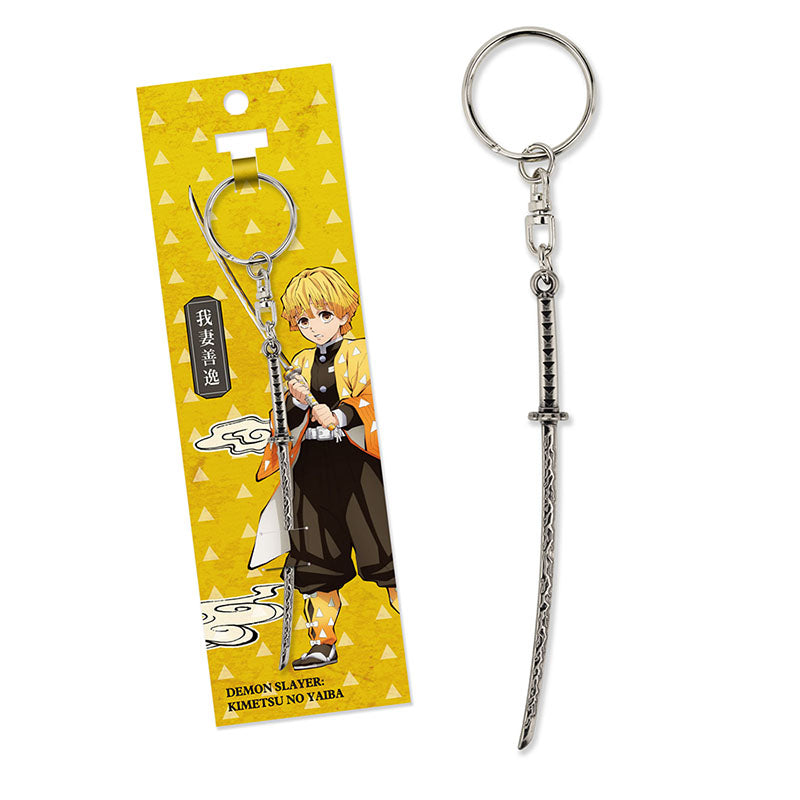 鬼滅之刃 日輪刀鎖匙扣 B款 我妻善逸 精品 Microworks Online Store