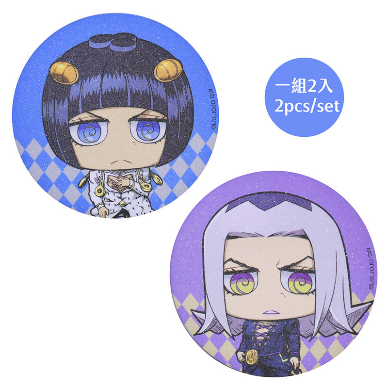 JoJo的奇妙冒險 星鑽大襟章組(2入) B款 布+基 精品 Microworks Online Store