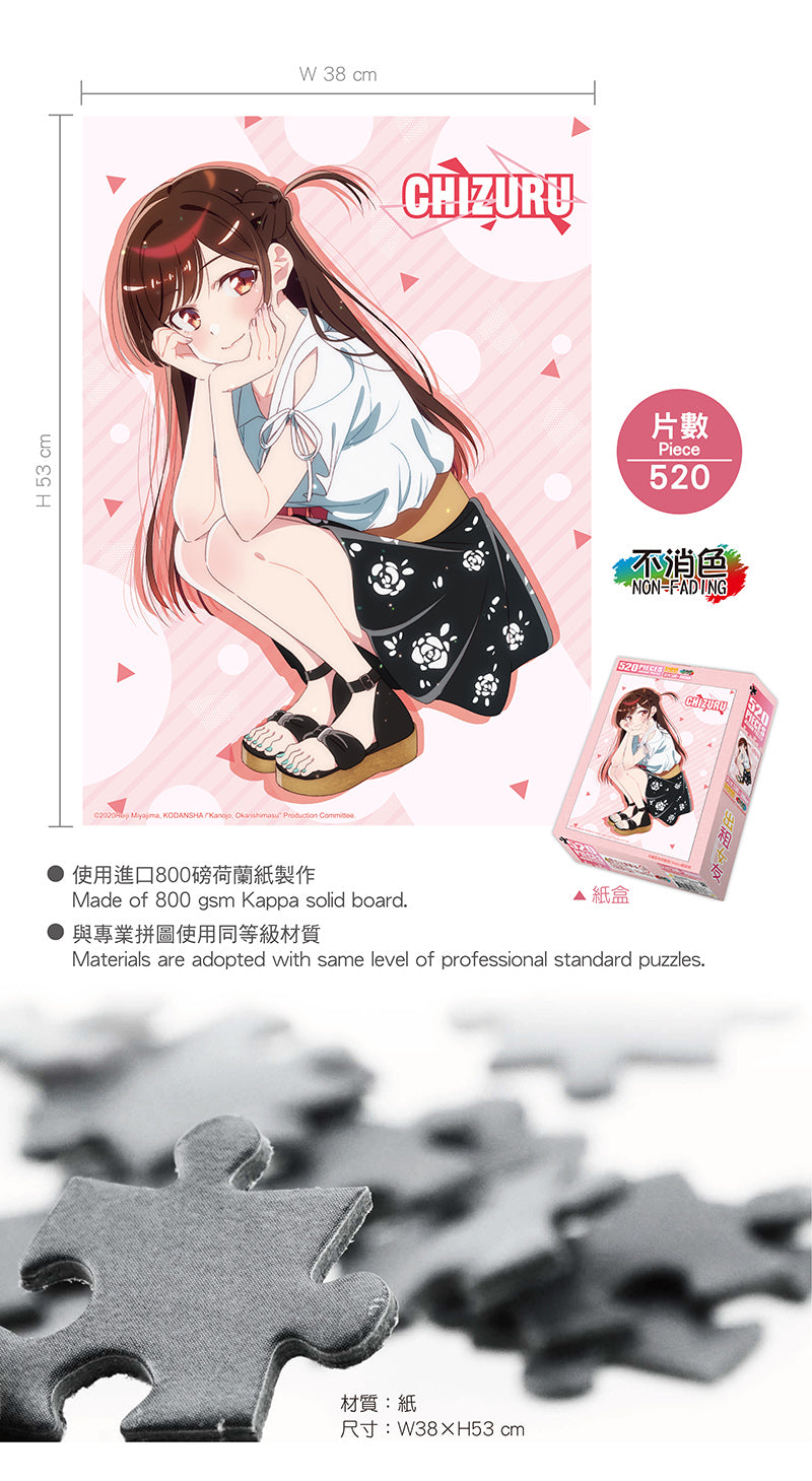 出租女友 砌圖 520塊 A款 水原千鶴 海報砌圖 Microworks Online Store