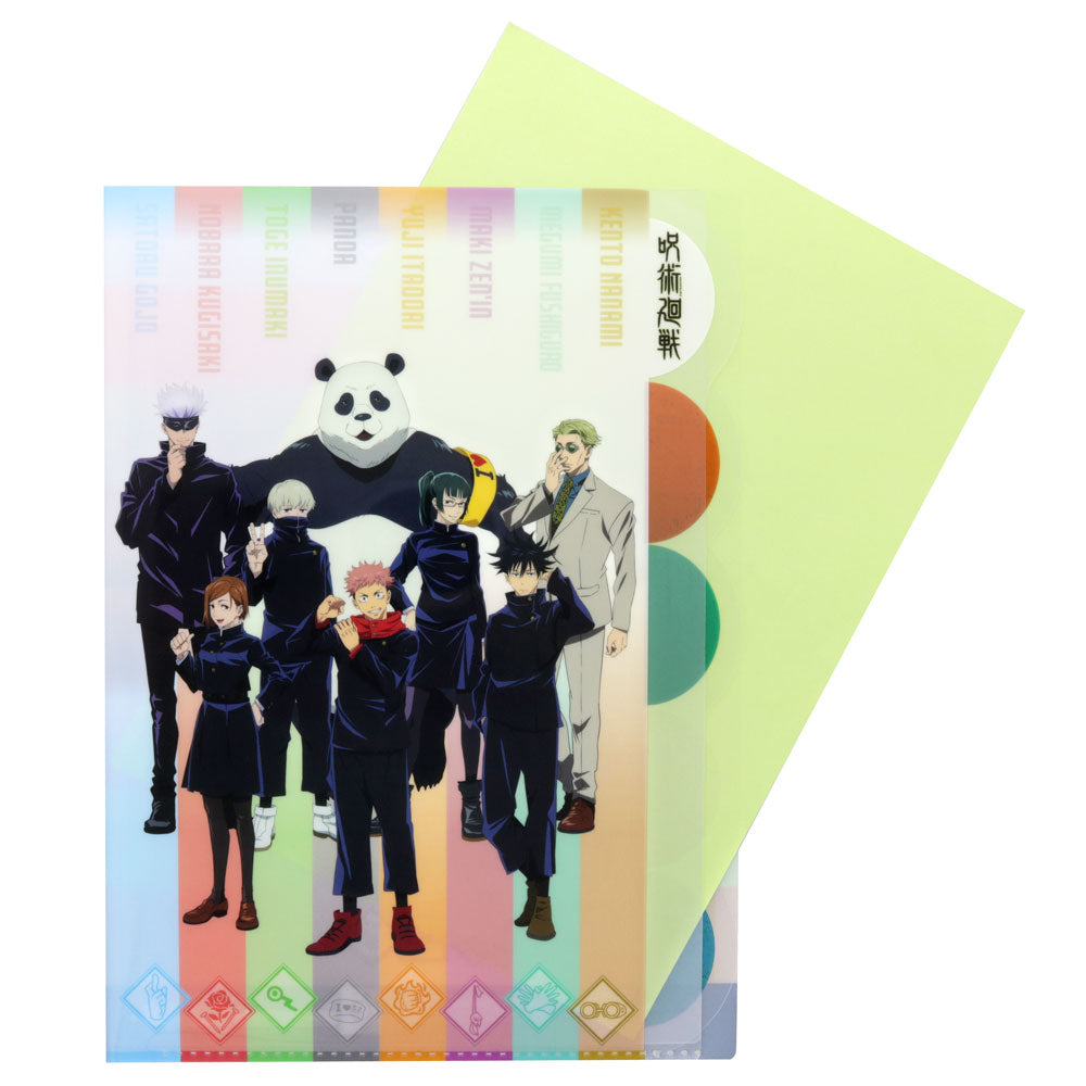 咒術迴戰 5層文件夾 文具 Microworks Online Store