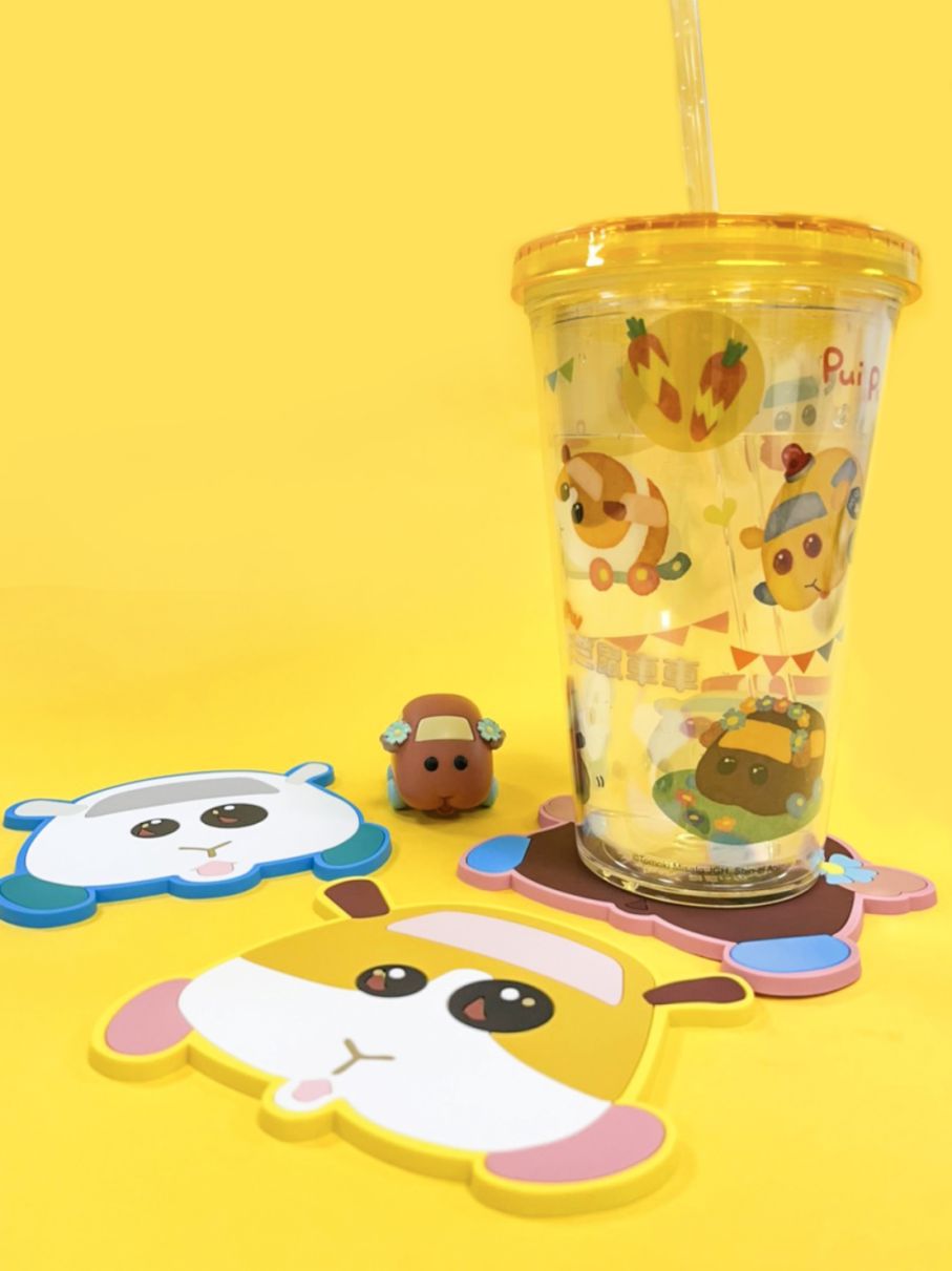Pui Pui 天竺鼠車車 軟膠杯墊 生活家品 Microworks Online Store
