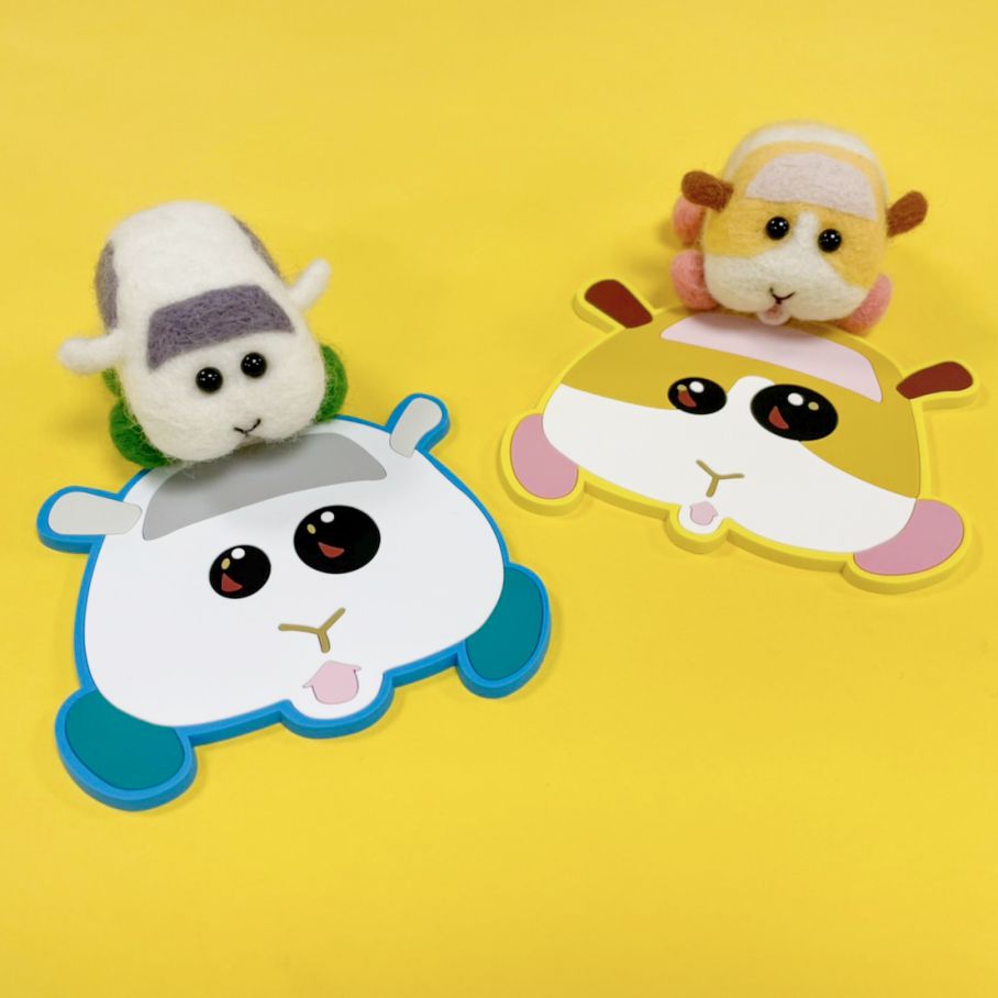 Pui Pui 天竺鼠車車 軟膠杯墊 生活家品 Microworks Online Store