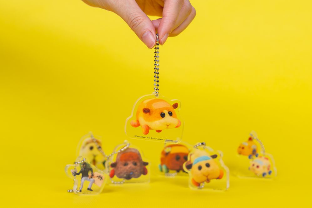Pui Pui 天竺鼠車車 壓克力吊飾扭蛋 (一個隨機) 精品 Microworks Online Store