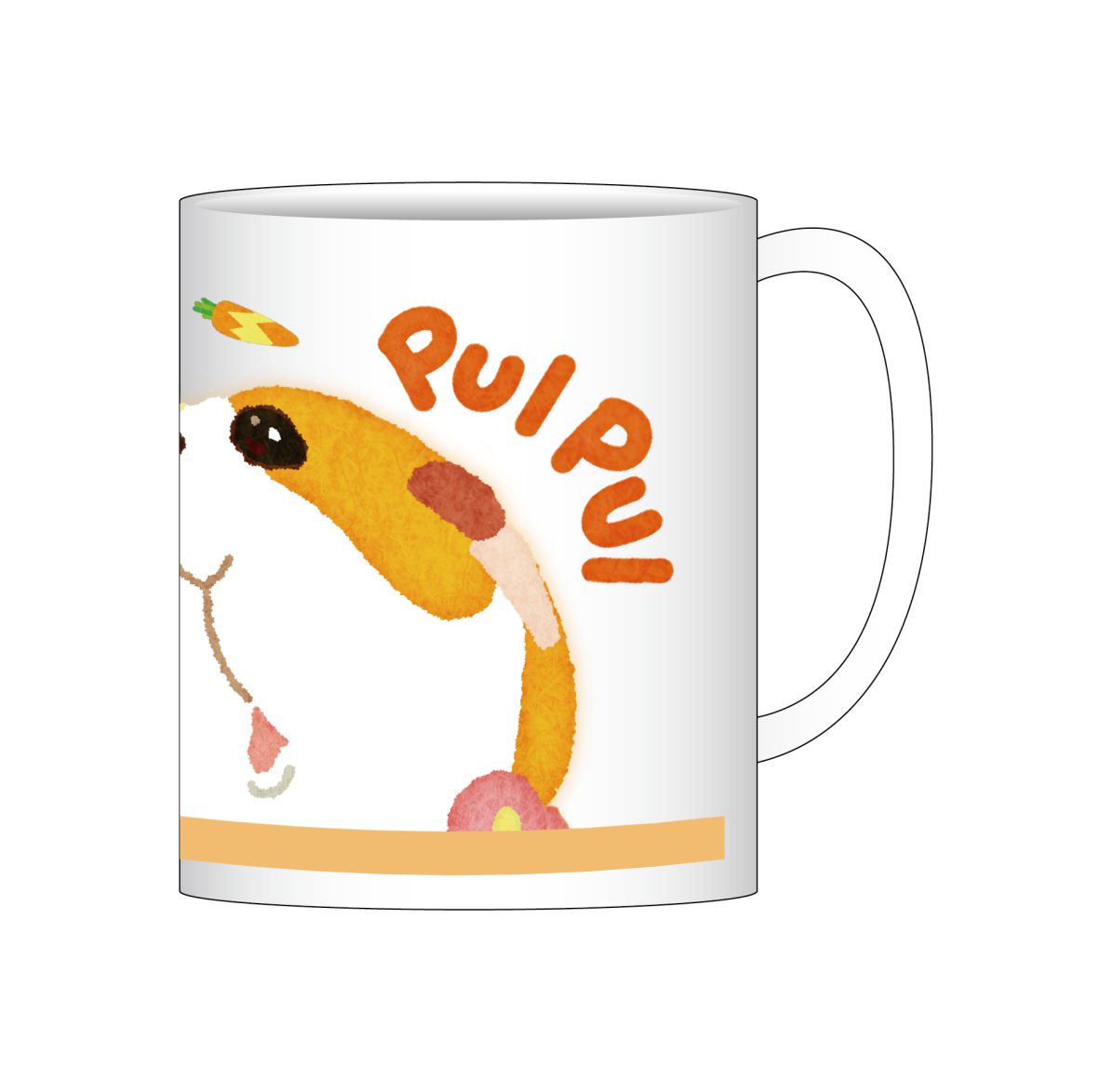 Pui Pui 天竺鼠車車 陶瓷杯 馬鈴薯 生活家品 Microworks Online Store