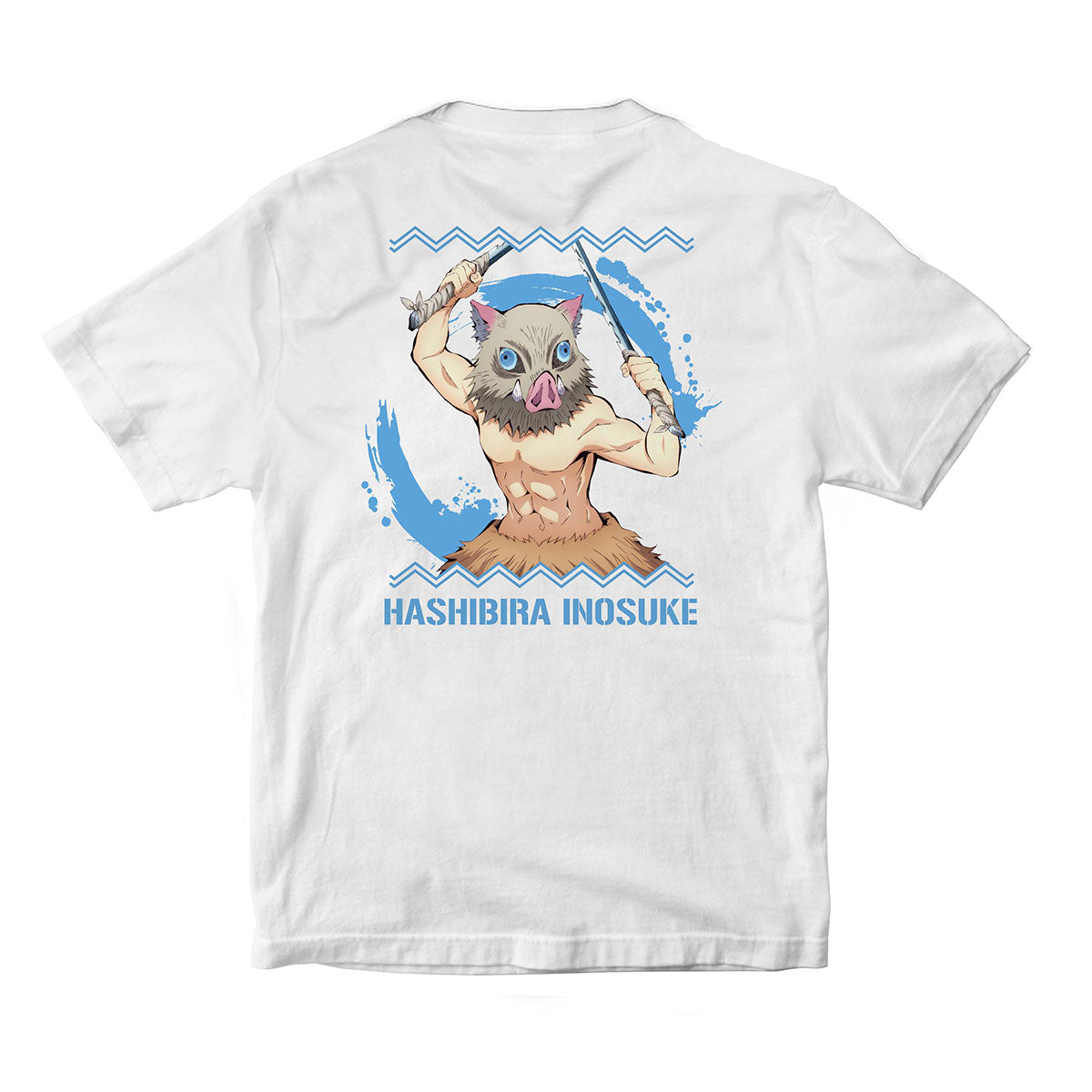 鬼滅之刃 童裝T-shirt 嘴平伊之助 白色 服裝 Microworks Online Store