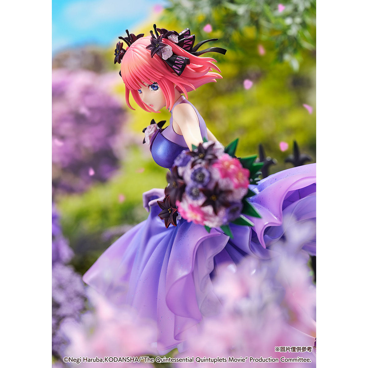 SHIBUYA SCRAMBLE FIGURE 劇場版《五等分的新娘》中野二乃 -Floral Dress Ver.- 1/7 比例模型
