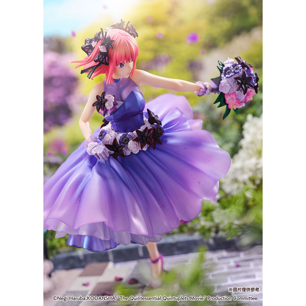 SHIBUYA SCRAMBLE FIGURE 劇場版《五等分的新娘》中野二乃 -Floral Dress Ver.- 1/7 比例模型